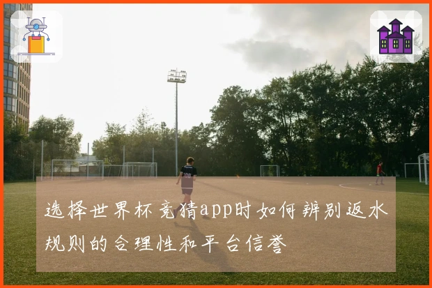 选择世界杯竞猜app时如何辨别返水规则的合理性和平台信誉