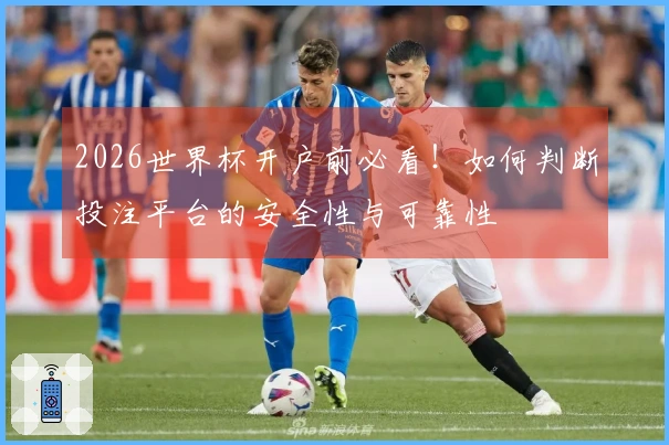 2026世界杯开户前必看！如何判断投注平台的安全性与可靠性