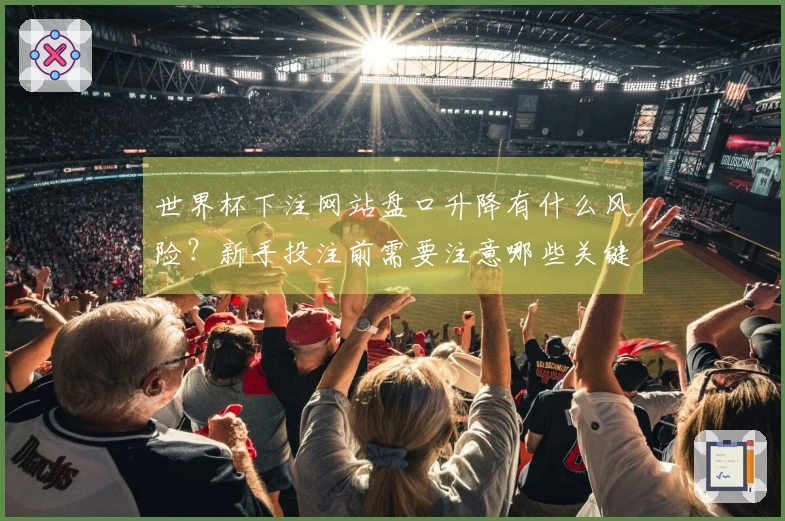 世界杯下注网站盘口升降有什么风险？新手投注前需要注意哪些关键点